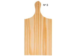 TABUA PINUS Nº03 14X35CM C/CABO