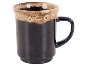 CANECA CERAMICA 220ml BORDA DECORADA