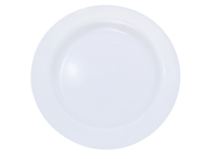 PRATO MELAMINA 22,5CM BRANCO