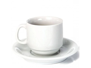 XICARA+PIRES PORCELANA 200ML CHA HOTEL