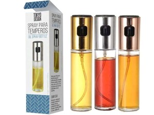SPRAY PULVERIZADOR VIDRO 100ML AZEITE/VINAGRE