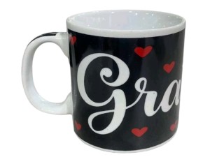 CANECA CERAMICA 120ML GRATIDAO