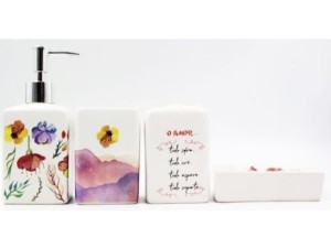 KIT 04 BANHEIRO CERAMICA 