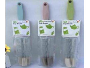 ESCOVA LIMPA GARRAFA 28CM ESPONJA