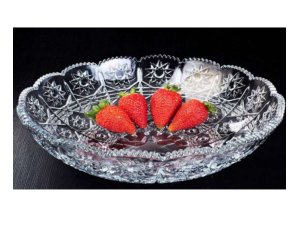 FRUTEIRA VIDRO 29CM FUJIN S/PÉ 2,9L