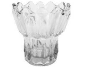 PORTA TALHER VIDRO 400ML