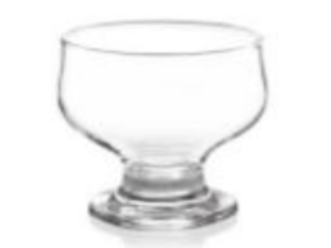 TAÇA VIDRO 264ML TULIPA SOBREMESA