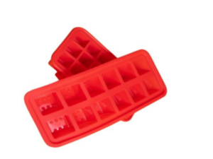 FORMA GELO SILICONE 25X10CM 12 CUBOS