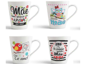 CANECA CER 290ML MÃE CONICA SPOT
