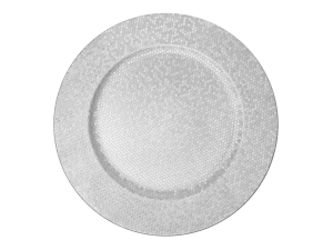 SOUSPLAT PLASTICO 33CM SHINE PRATA