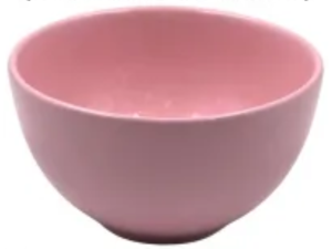 TIGELA CERAMICA 500ML LUNAR ROSA