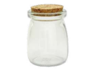 KIT 10 POTE VIDRO 100ML TP-CORTICA