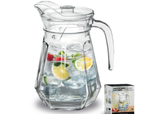 JARRA VIDRO 1,3L LAPIDADA TP-ACRLICA