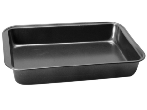 ASSADEIRA METAL A-ADERENTE RETANG 34X24CM