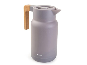 GARRAFA TERMICA 1,0L WOOD CINZA CB-MAD