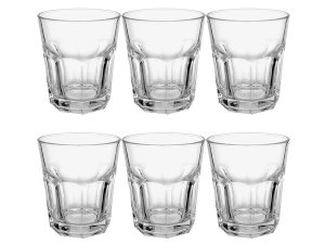 JOGO 6 COPO VIDRO 50ML CASABLANCA