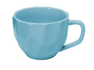 XICARA CER CAFÉ 100ML PRISMA AZUL