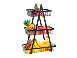 FRUTEIRA METAL 3-ANDAR 33X20CM 