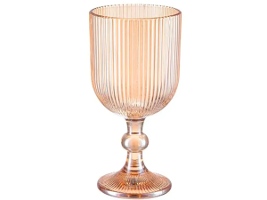 JOGO 6 TACA VIDRO 390ML CAMERATA AMBAR