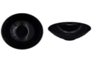 TIGELA MELAMINA 1,0L PRETA