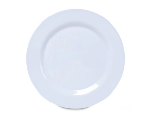 PRATO MELAMINA 20CM BRANCO