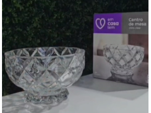 CENTRO MESA VIDRO 1,5L DIAMOND