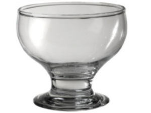 TACA VIDRO 250ML SBMESA 