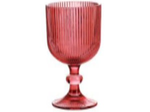 JOGO 6 TACA VIDRO 255ML BLISS MARSALA