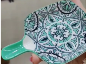 BOWL CERAMICA 60ML 12,5X09CM C/CABO COLOR