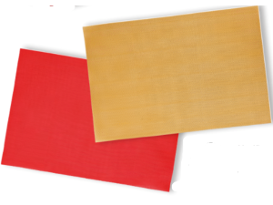 LUGAR AMERICANO PVC 30X45CM NATAL VERM/BEGE