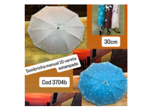 SOMBRINHA 120CM 10-VARETA ESTAMPADA