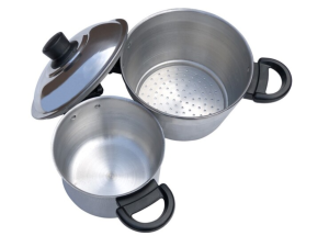 CUSCUZEIRA ALUMINIO 18CM 1,5L CLASSICA