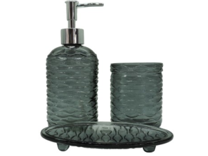 KIT 03 BANHEIRO VIDRO VERDE