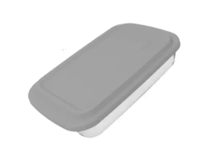 ASSADEIRA VIDRO 2,2L TAMPA PLASTICA