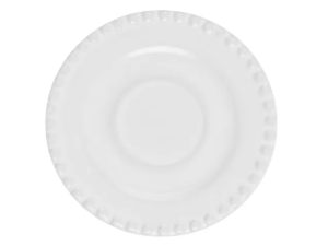 PIRES CERAMICA 15CM BRANCO BOLINHA