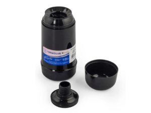 GARRAFA TERMICA 8603 PRETA 250ML MINIGARBO