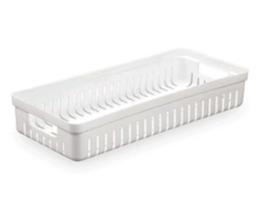 CESTA ORGANIZADORA PLASTICA 32X13X05CM