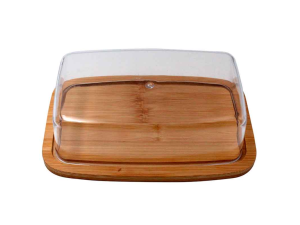 MANTEGUEIRA BAMBU 19X12CM TAMPA-ACRILICA