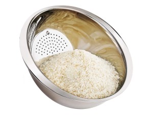ESCORREDOR ARROZ INOX 26CM