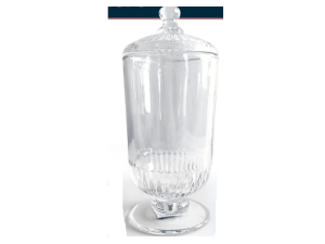 BOMBONIERE VIDRO 780ML 24CM