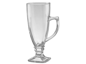 JOGO 2 CANECA VIDRO 250ML FRAPE/CAPUCCINO