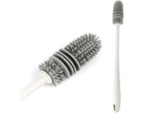 ESCOVA SILICONE P/GARRAFA 32CM