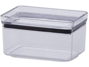 POTE ACRILICO 0,58L RETANGULAR LUMINI