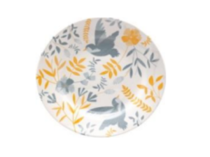 PRATO CERAMICA 18CM BEM-TE-VI SOBREMESA