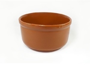 CUMBUCA CERAMICA MARROM 750ML