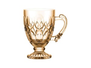 CANECA VIDRO 190ML MADRID AMBAR