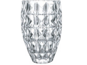 VASO VIDRO 25CM DIAMOND BOJUDO