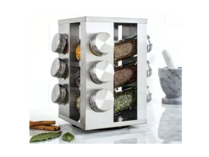 PORTA CONDIMENTO INOX C/12 QUADRADO