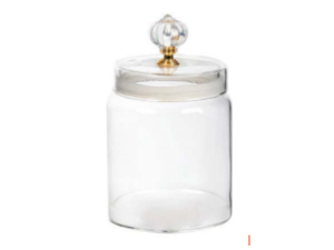 POTE VIDRO 300ML TP-OURO