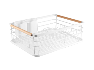 ESCORREDOR DE  PRATOS VIENA BRANCO 43X32X14